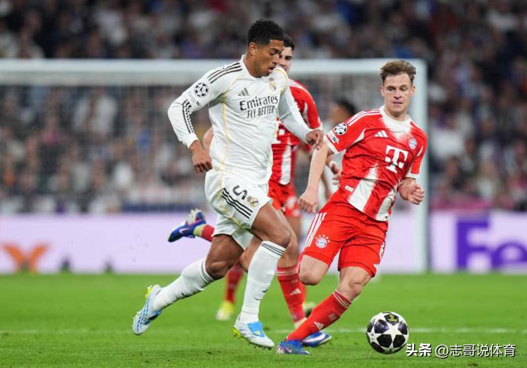 欧冠豪门对决!拜仁2-1皇马,获晋级四强主动权,凯恩姆巴佩进球